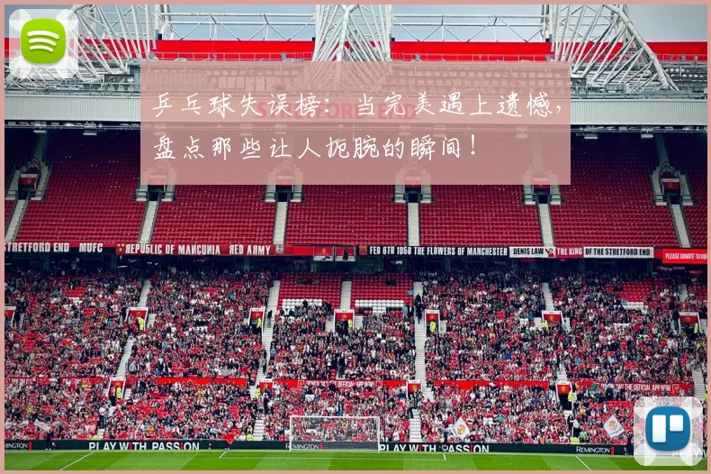 乒乓球失误榜：当完美遇上遗憾，盘点那些让人扼腕的瞬间！