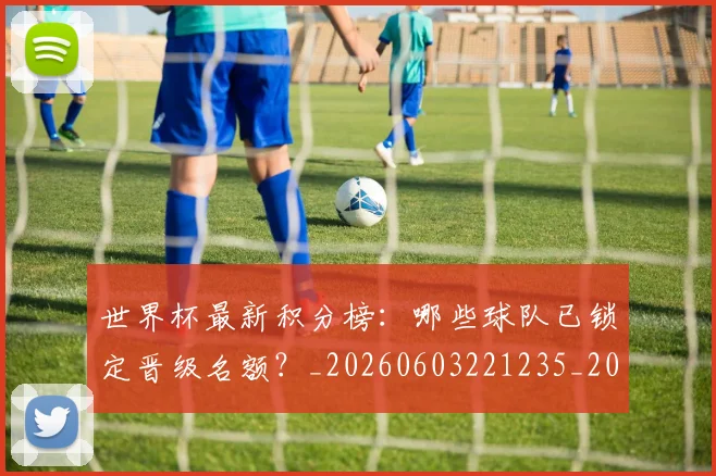 世界杯最新积分榜：哪些球队已锁定晋级名额？_20260603221235_20260702195817
